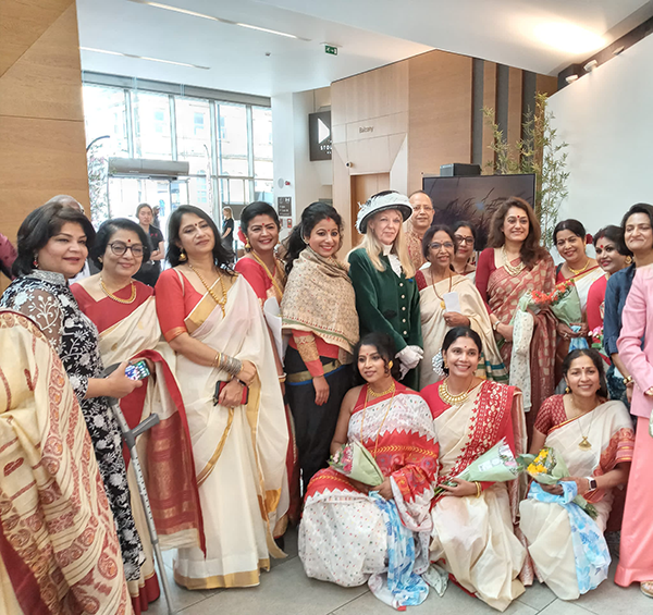 Opening the UK Bengali Convention at Stoller Hall
